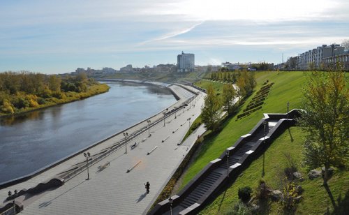 Набережная р. Тура, Тюмень