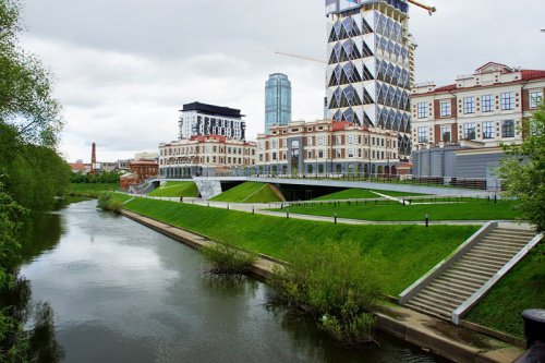 Набережная р. Исеть, Екатеринбург