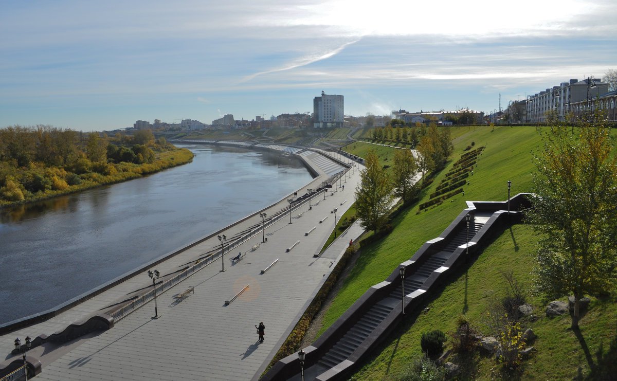 Набережная р. Тура, Тюмень